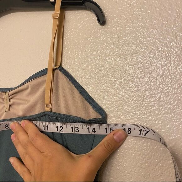 Weissman Dance Costume sage green sequin appliqué Saint Honesty 13413 XLC - Picture 8 of 12